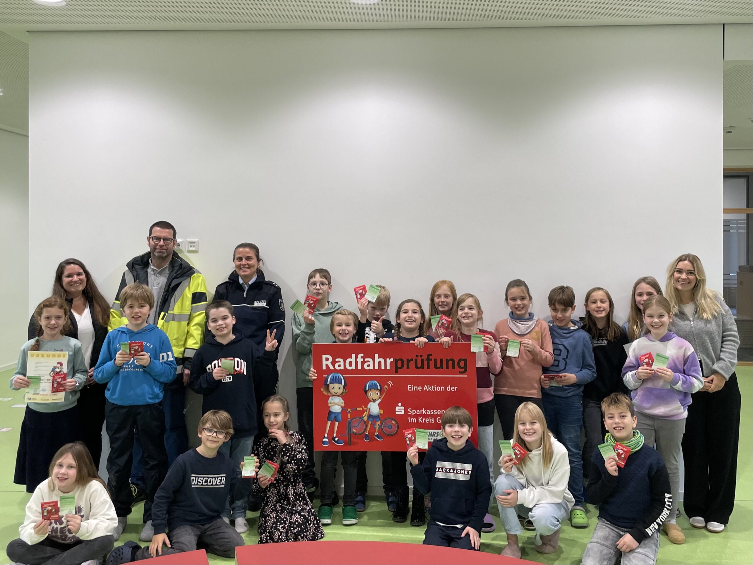 Radfahrprüfung in Bockhorst